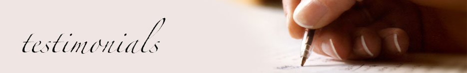 testimonial